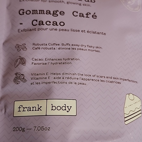 NWT CACAO COFFEE SCRUB BODY SCRUB SMOOTH GLOWING SKIN EXFOLIANT - Picture 6 of 13